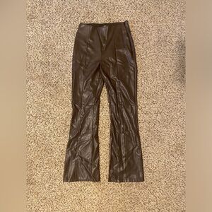 Abercrombie leather pants